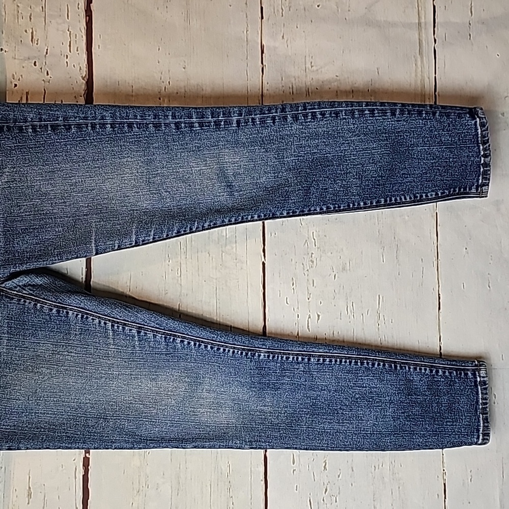 NEW HUDSON NATALIE SUPER SKINNY DISTRESSED 5 POCKET DENIM BLUE JEANS - Picture 5 of 14